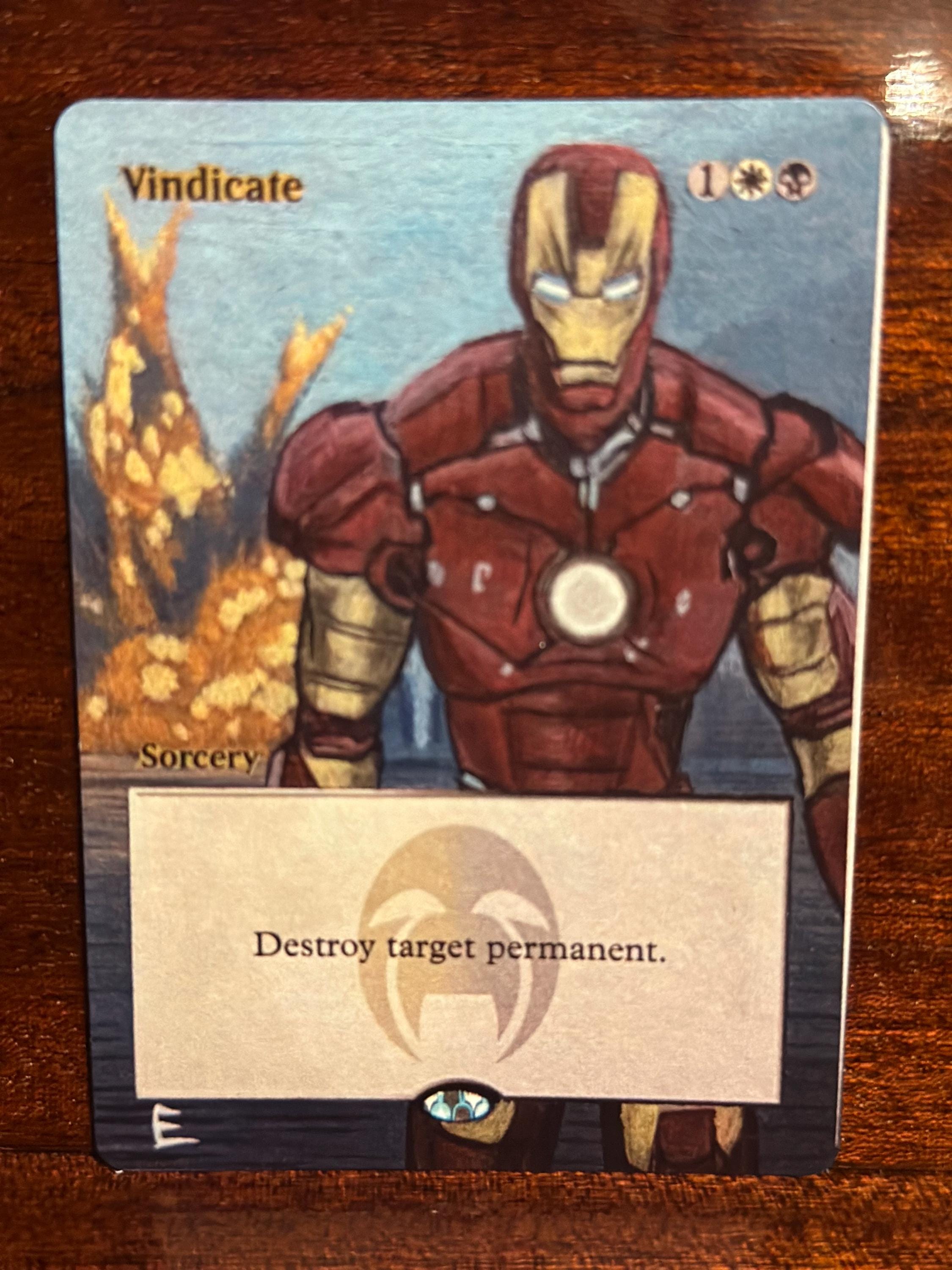 マジック：ザ・ギャザリング MTG Iron Man nonFOIL Amazon.com: Magic the Gathering Secret Lair x Marvel's Iron