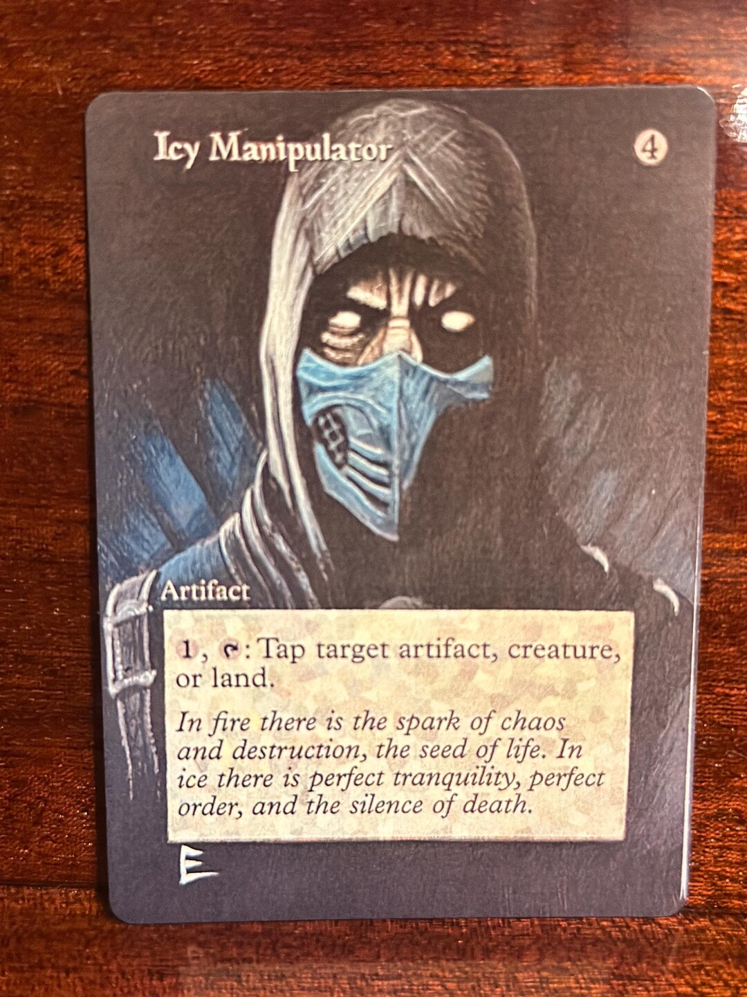 Mtg Magic the Gathering Subzero Icy Manipulator - Etsy