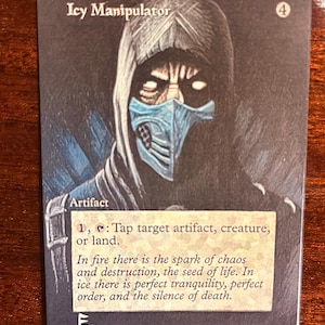 Manipulador helado SubZero de Magic the Gathering de MtG