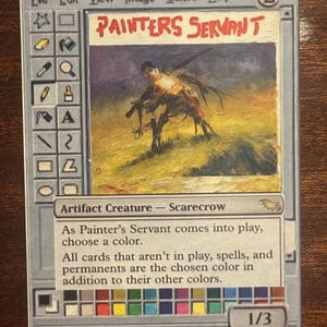 hand painted mtg cards Altered Art main image 1