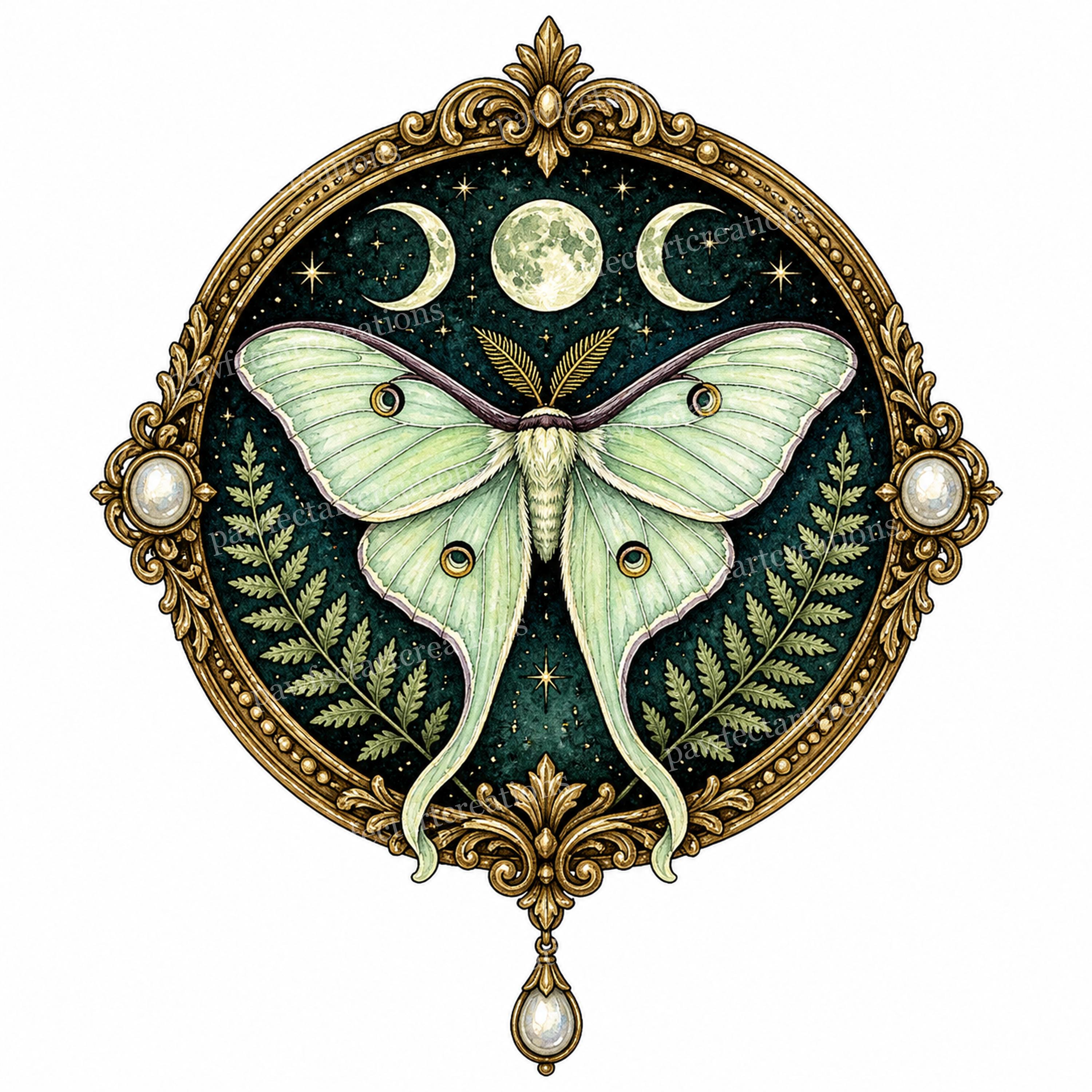 Moth Brooches - Etsy