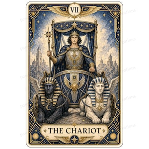 Major Arcana tarot card watercolor clipart preview 12