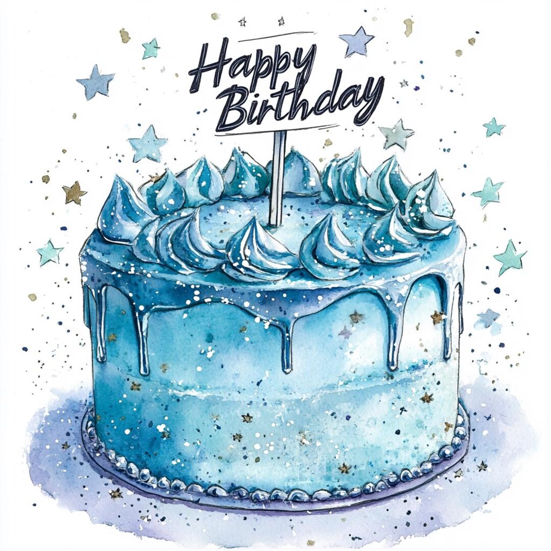 16 Tasty Birthday Cake Clipart, Birthday Cake Clipart, Celebration ...