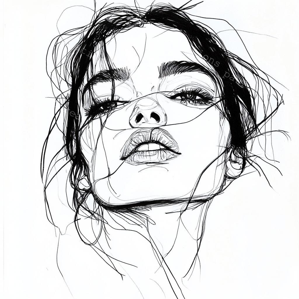 How to Draw a Face in 8 Easy Steps (With Pictures \u0026 Videos) - JeyRam Drawing  Tutorials, image size:1024x1024