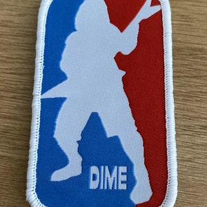Dimebag Darrell NBA Sew On Velcro Patch