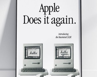 IMac「YUM」ポスター復刻版：Macの5つのフレーバーをフィーチャーした