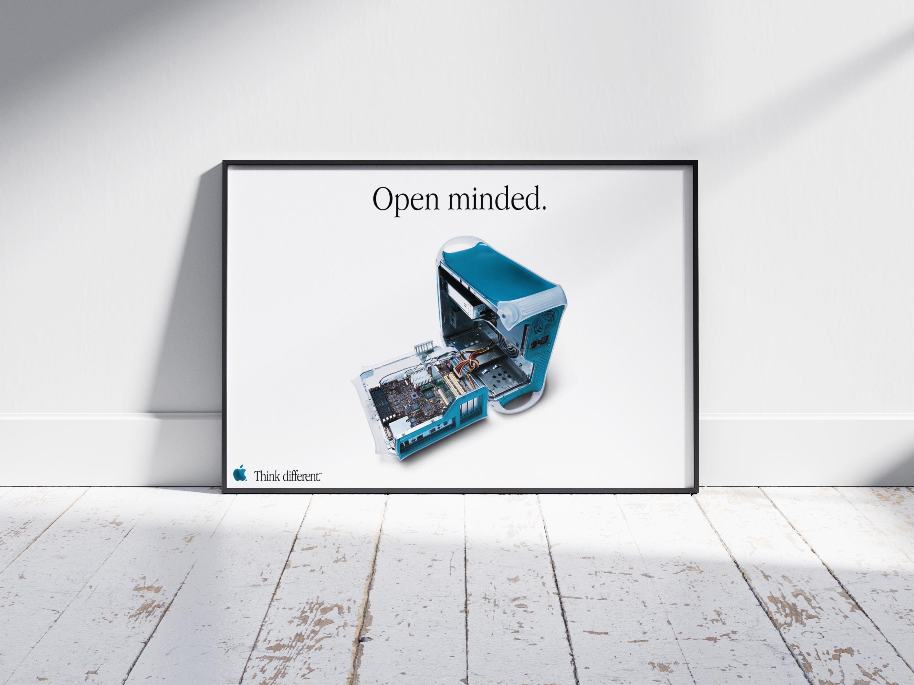 Apple Imac 1999 Vintage Poster Retro Tech Advert Art Print