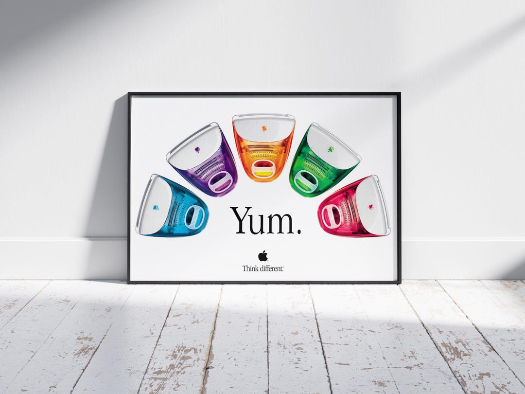 アンプ AppleTalk Poster Apple 'YUM' Poster • 18x24