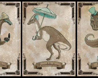 Black Friday / Cyber Monday Special Steamosaurus series 3 Trio of 5x7 prints