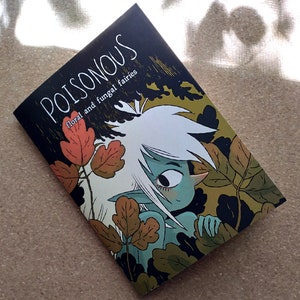 Poisonous Flower Fairies mini art book zine