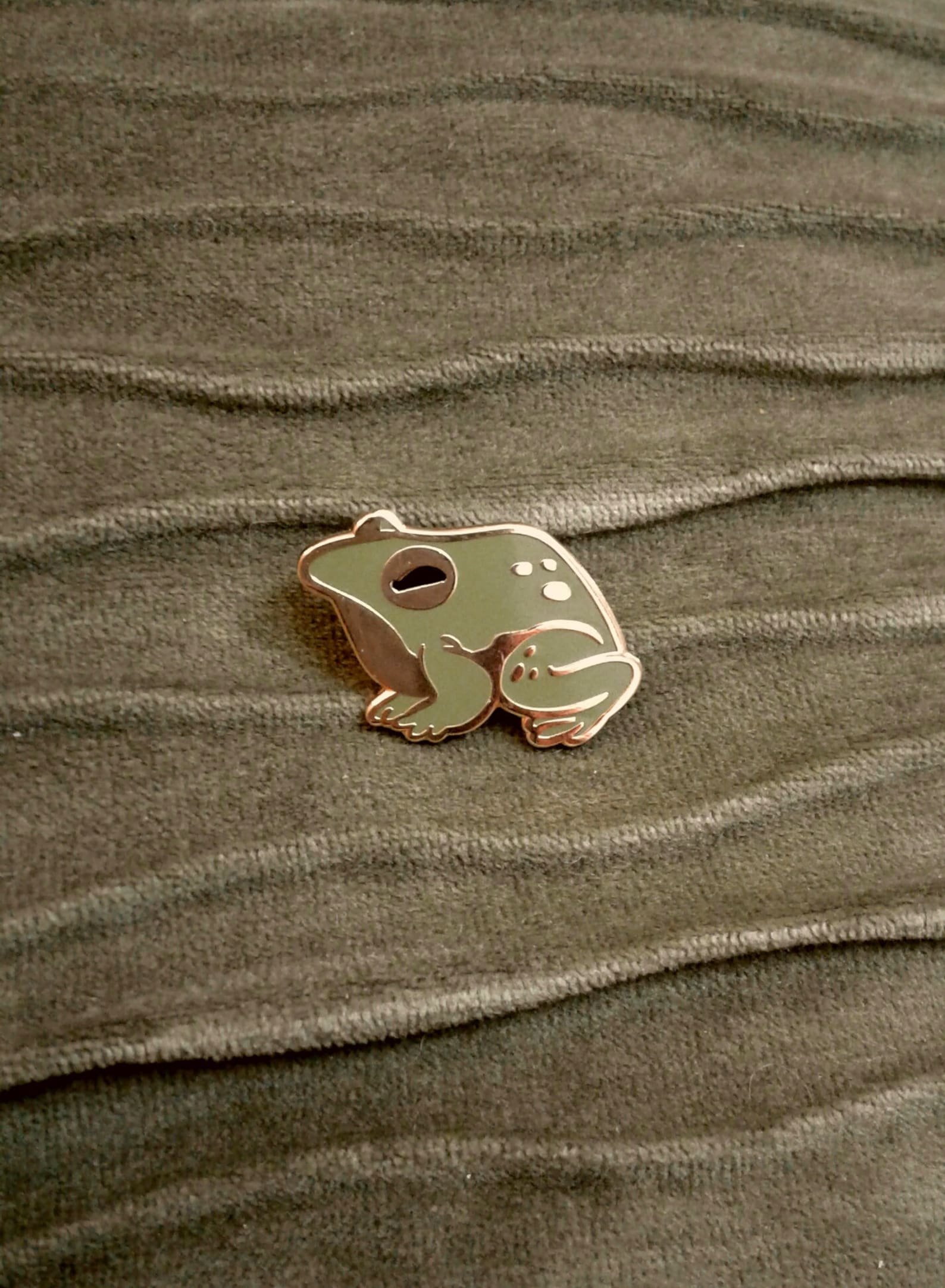 Toadally Cute Witch's Familiar Black Toad Enamel Pin Etsy Canada