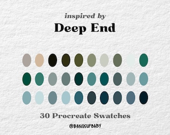 Deep End Procreate Color Palette