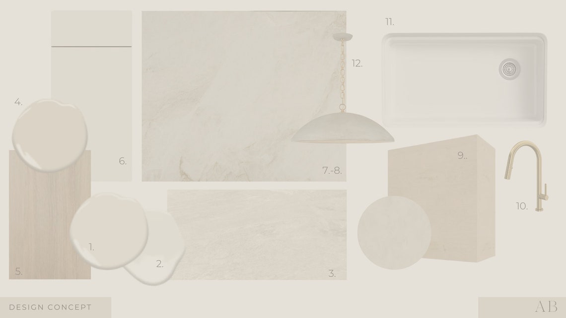 The Japandi Kitchen Mood Board - Etsy