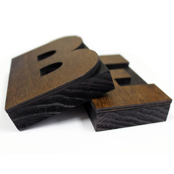 5 Inch Wooden Letter Press Block Replica