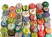 50 Vintage & Vintage Inspired Random Bottle Caps Collectible Craft Jewelry Coke Soda Bottlecaps 