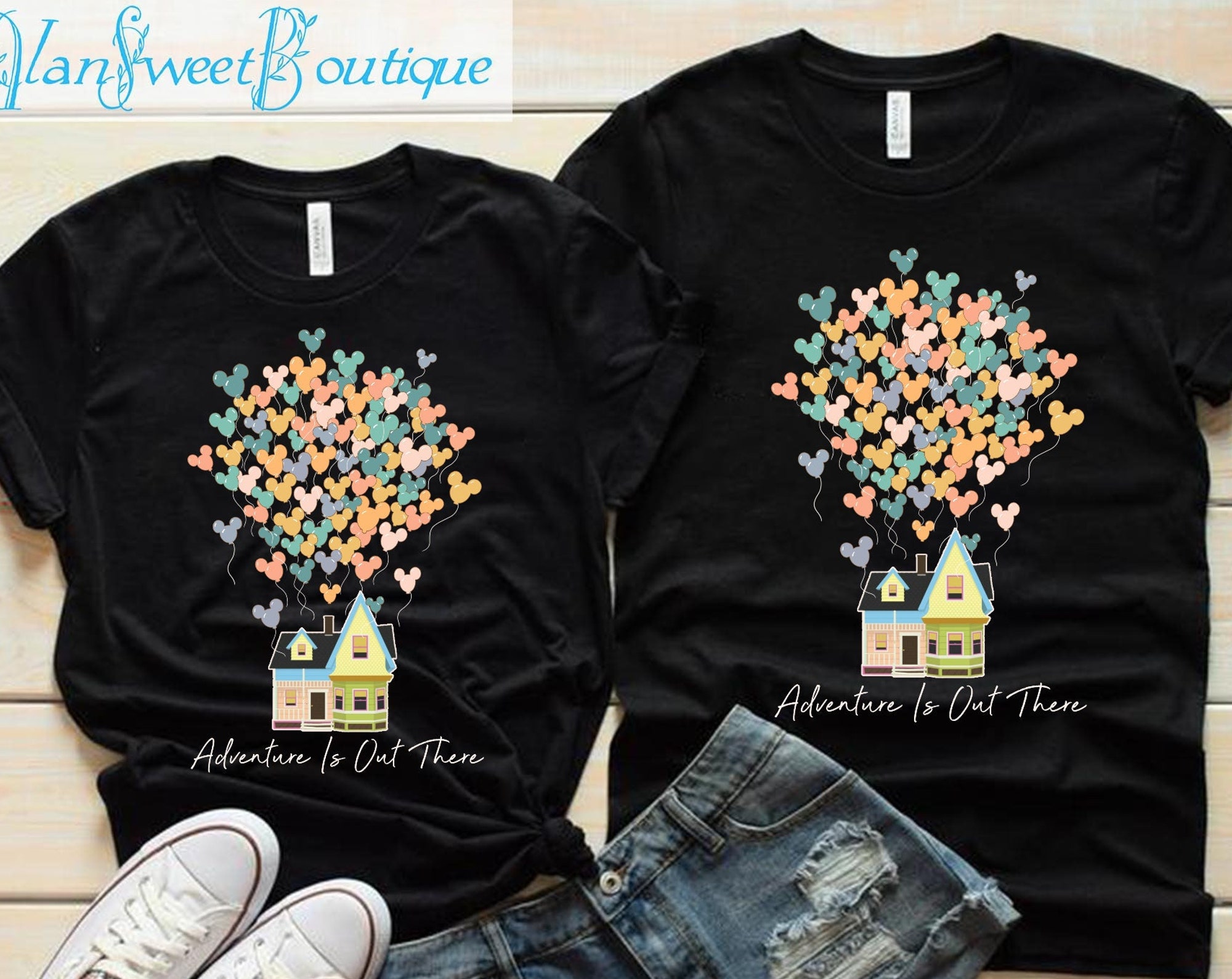 Discover Adventure Is Out There Shirt, Pixar up Shirt, Carl And Ellie, Disney Couple Shirt, Family Vacation Shirt