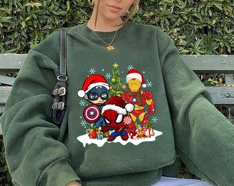 marvel xmas sweater