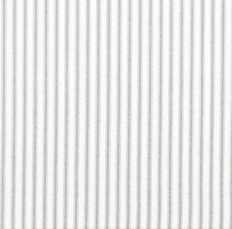 SouthernTickingCo Ticking Stripe Shower Curtain - Thumbnail 3