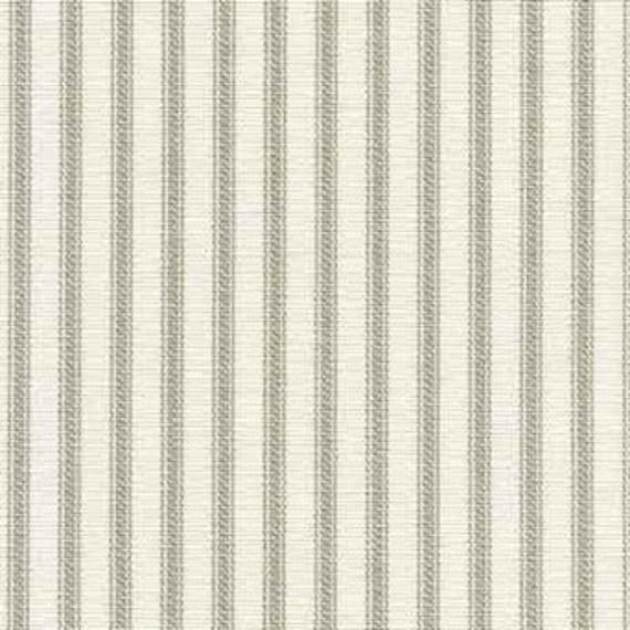 Gray Ticking Stripe Fabric Shower, Gray Ticking Stripe Shower Curtain