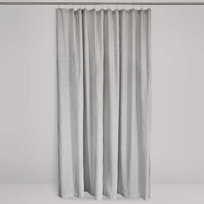 Southern Ticking Co Shower Curtain - Thumbnail 5