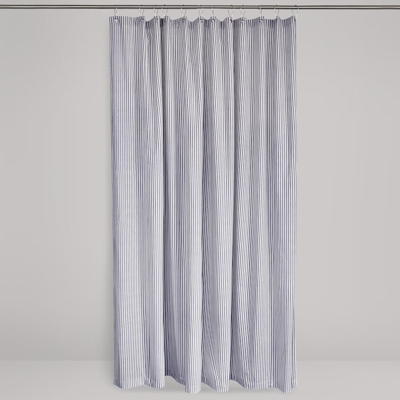 Southern Ticking Co Shower Curtain - Thumbnail 2