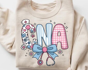 Shirt CNA, T-shirt Coquette, T-shirt verpleegkundige, T-shirt verpleegkundige, T-shirt CNA Gift, T-shirt Esthetic Rn, T-shirt gecertificeerd verpleegkundige, T-shirt CNA Coquette