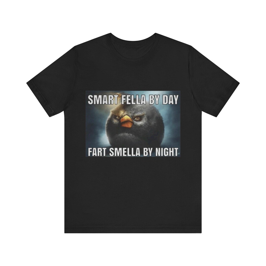 Smart Fella by Day Fart Smella by Night - Funny Shirts, Parody Tees