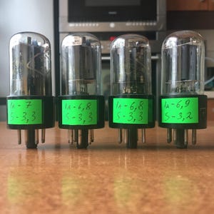 4pcs 6N7S Vacuum Tube 6N7GT, 6N7, VT-96, CV1957, 6A6, 6A6X
