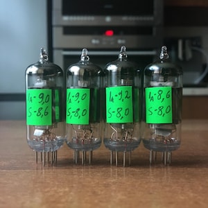 4pcs 6J5P Vacuum Tube Pentode 6AH6, 6F36, 6485 USSR