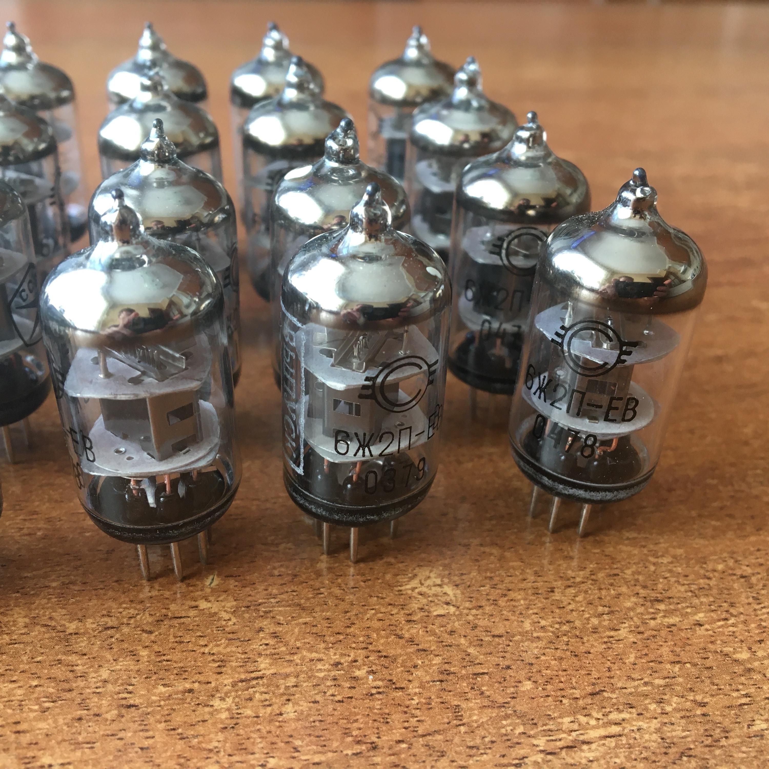 4pcs 6J2P-EV Vacuum Tubes Pentode 6AS6, 409A, 5725 USSR - Etsy