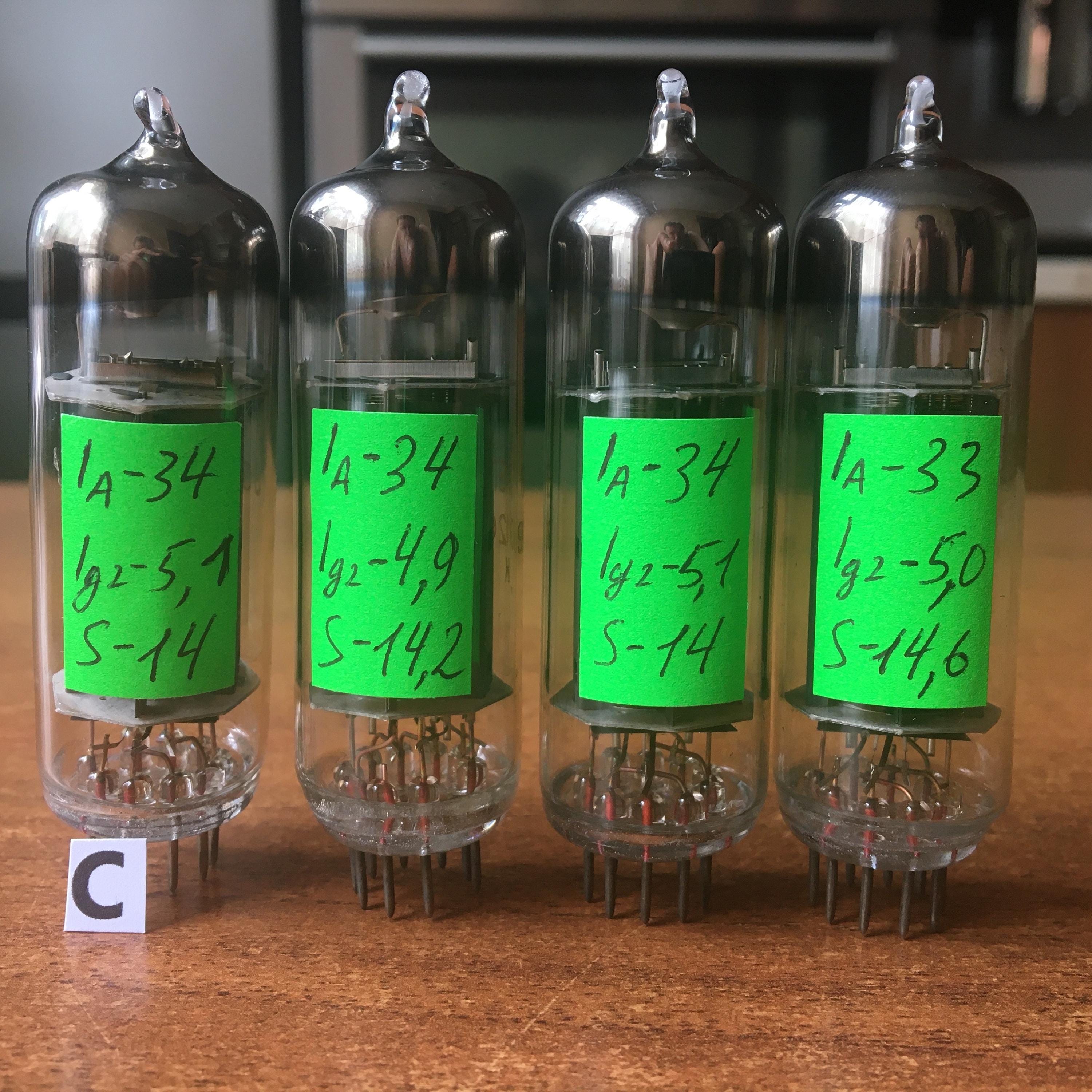 4pcs 6P15P Vacuum Tube Pentode EL83, EL803S, EL863, 6CK6, 6CL6, 6L43 ...