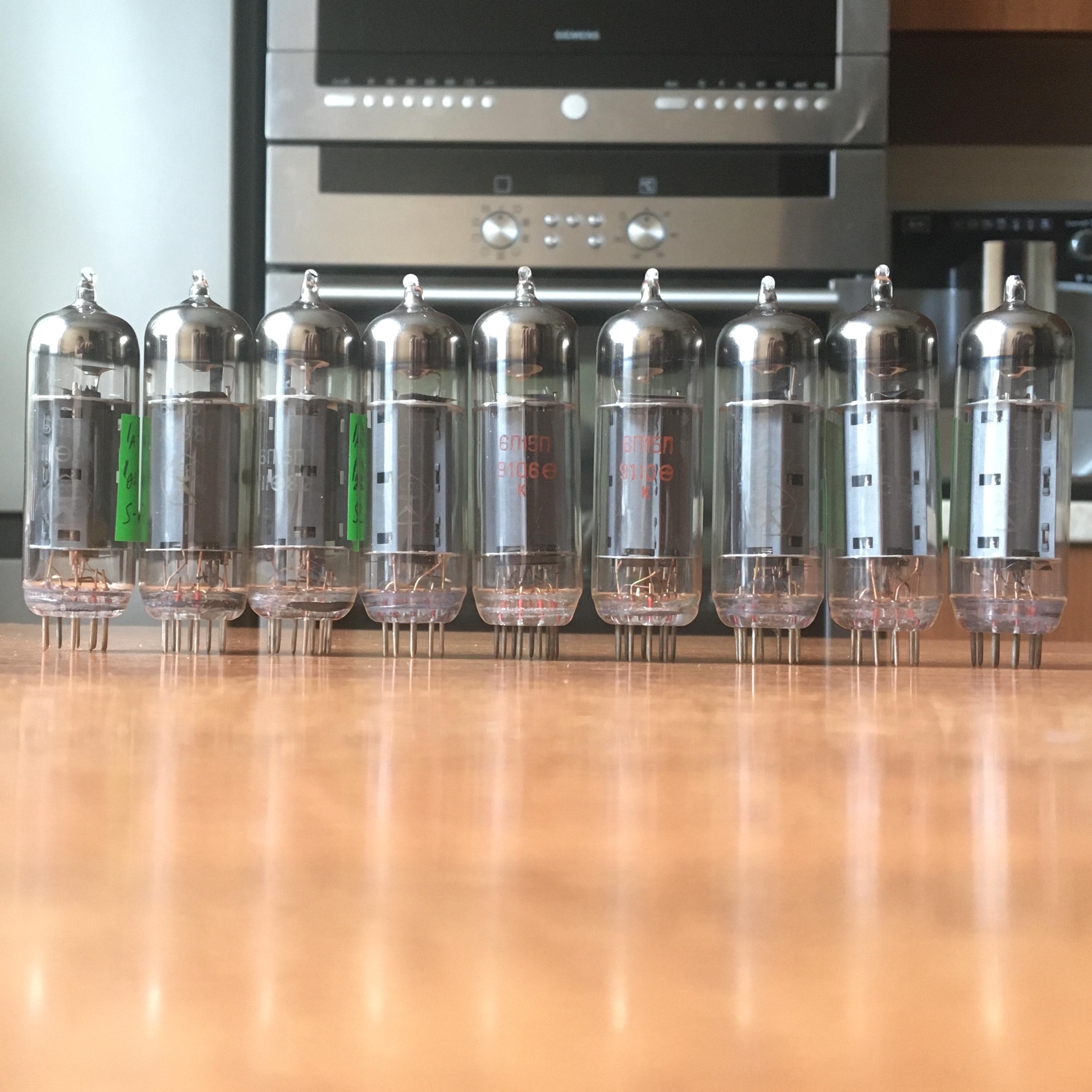 4pcs 6P15P Vacuum Tube Pentode EL83, EL803S, EL863, 6CK6, 6CL6, 6L43 ...