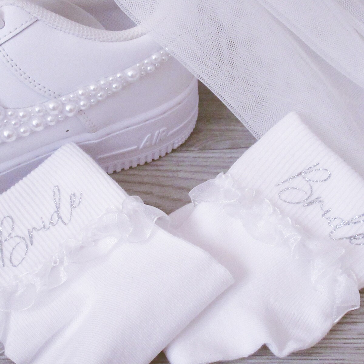 Bride Wedding Socks, Personalised Weding Socks, Gift for Bride to Be. - Etsy