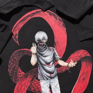 Kaneki Ken Anime T-shirt: Vintage Manga Graphic Tee