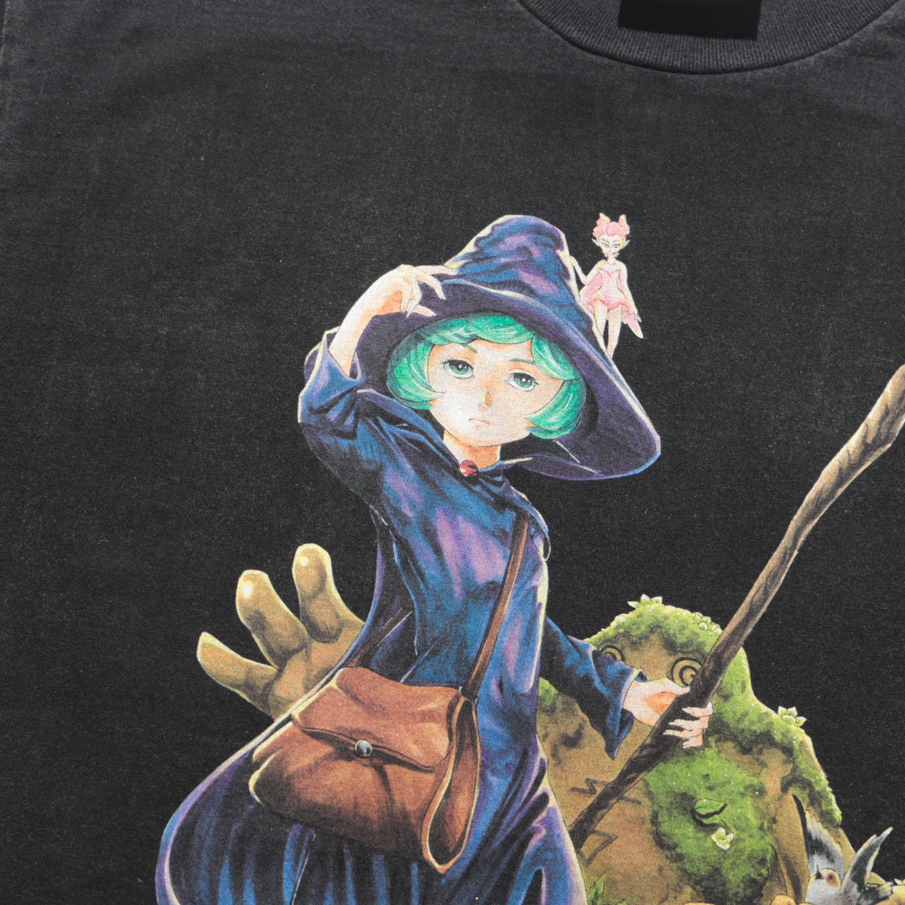 schierke rebirth Anime Washed Men's T-shirt Manga Character Graphic Shirt Anime Manga Vintage Cool T-shirt