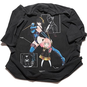 Spy x Family Anime T-Shirt: Vintage Manga Graphic Tee