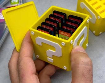 Switch Games Box - Super Mario in 3D splendor: The storage for your games
