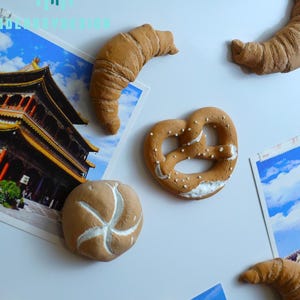 Fridge Magnets Breze, Semmel & Croissant – The Strongest Snack in the World