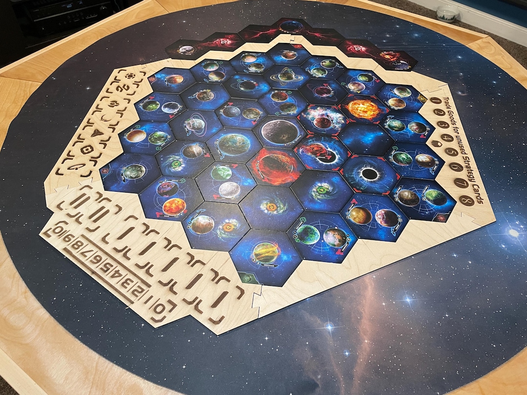 Twilight Imperium 4E + POK + TE 6 Player Game Board Frame - Etsy