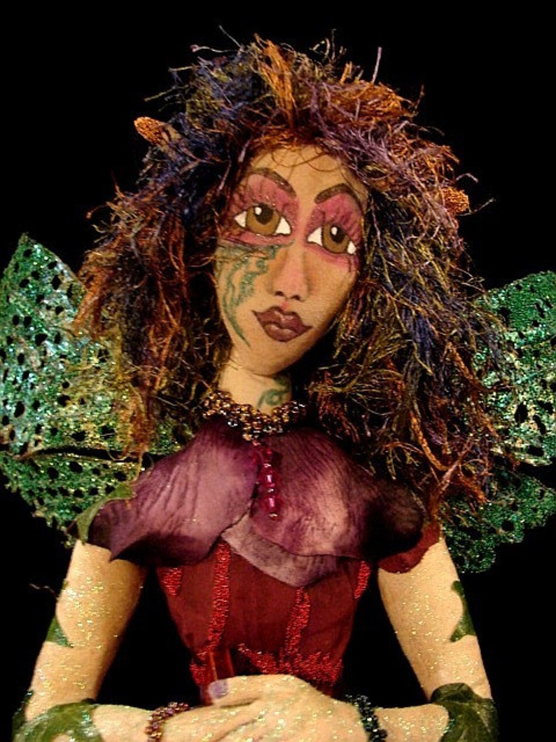 Fairy Doll-celesta the Harp Fairy original is in a Private Collection ...