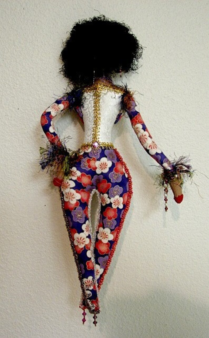 African American Art Doll Sistah Louise Ooak Doll Take Etsy