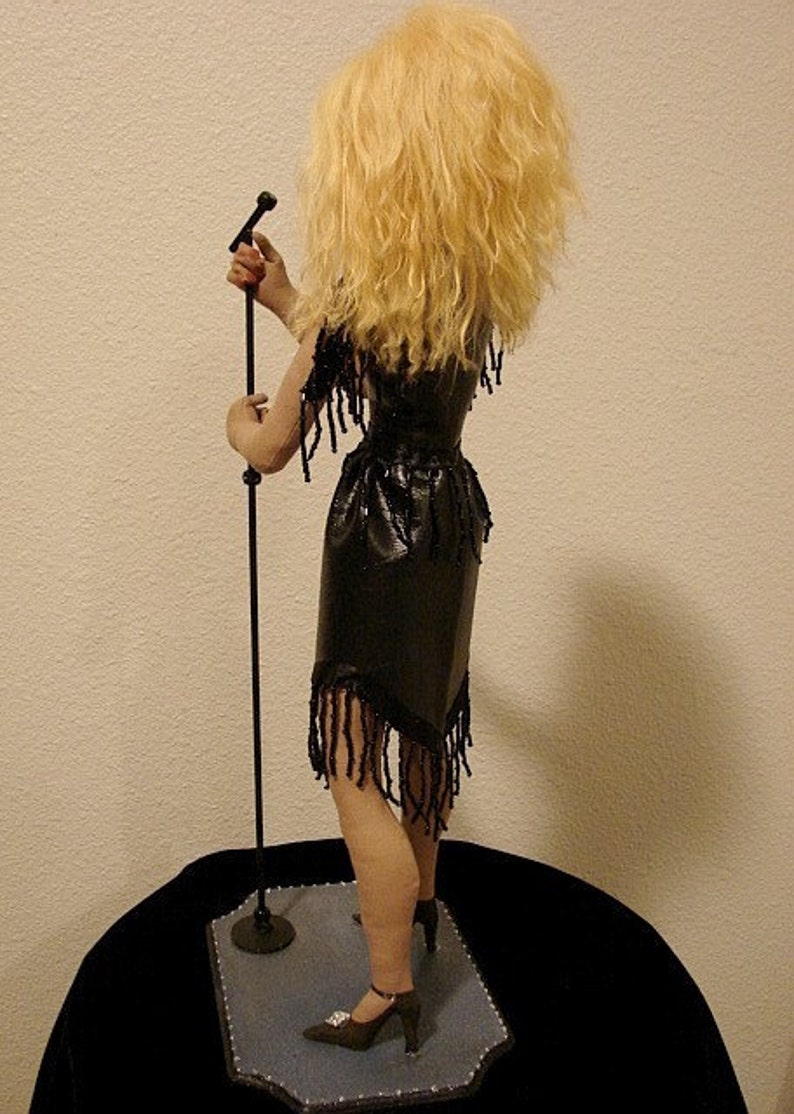 Tina Turner Art Dollooak made to Order by Request Etsy