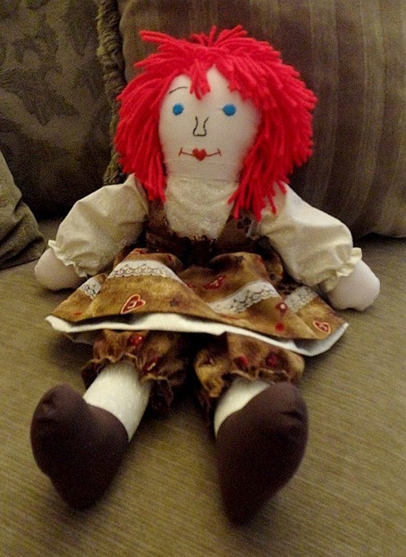 Rag Dolls-Child FriendlyMade by request 20 tall per doll. image 5