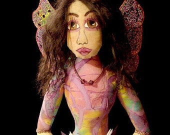 Fairy Doll-Skyler-Ooak-Art Doll  (Made to Order By Request)