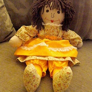 Rag Dolls-Child FriendlyMade by request 20 tall per doll. image 4