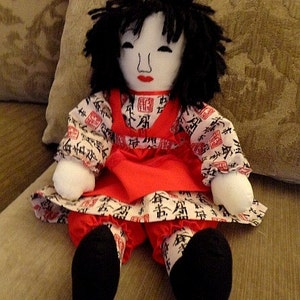 Rag Dolls-Child FriendlyMade by request 20 tall per doll. image 2