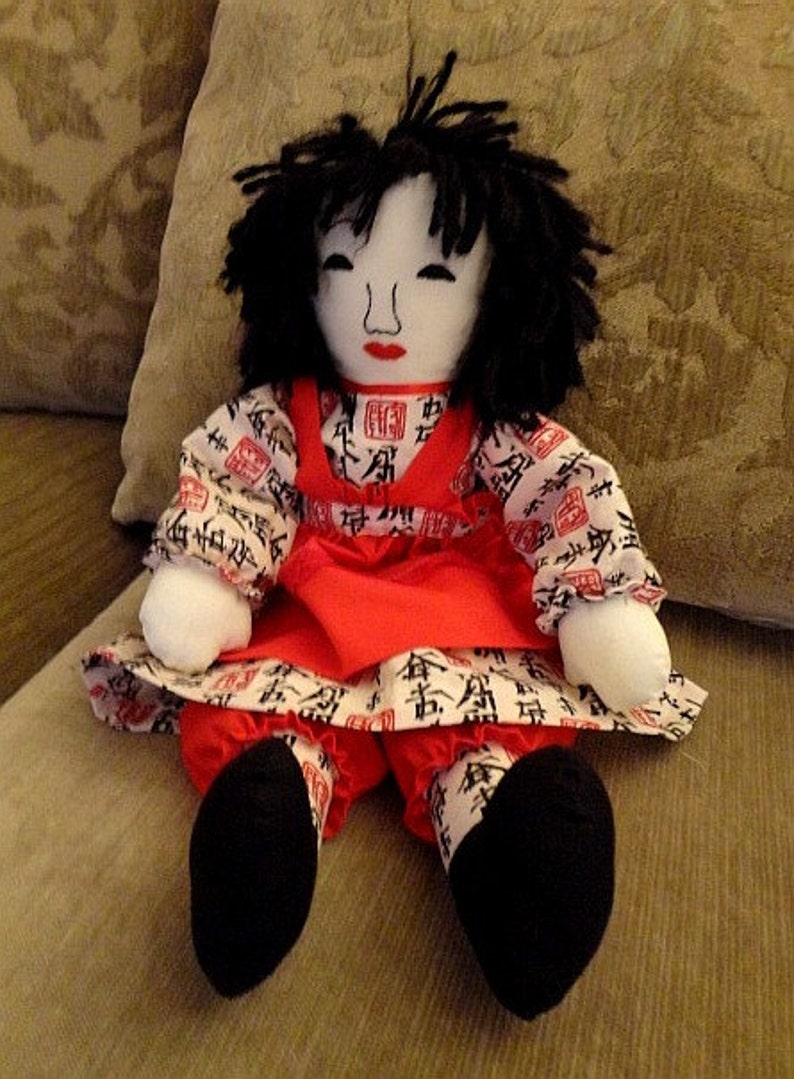 Rag Dolls-Child FriendlyMade by request 20 tall per doll. image 2