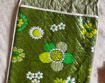 Vintage Baby Changing Pad Quilted Vinyl Baby Shower Gift!