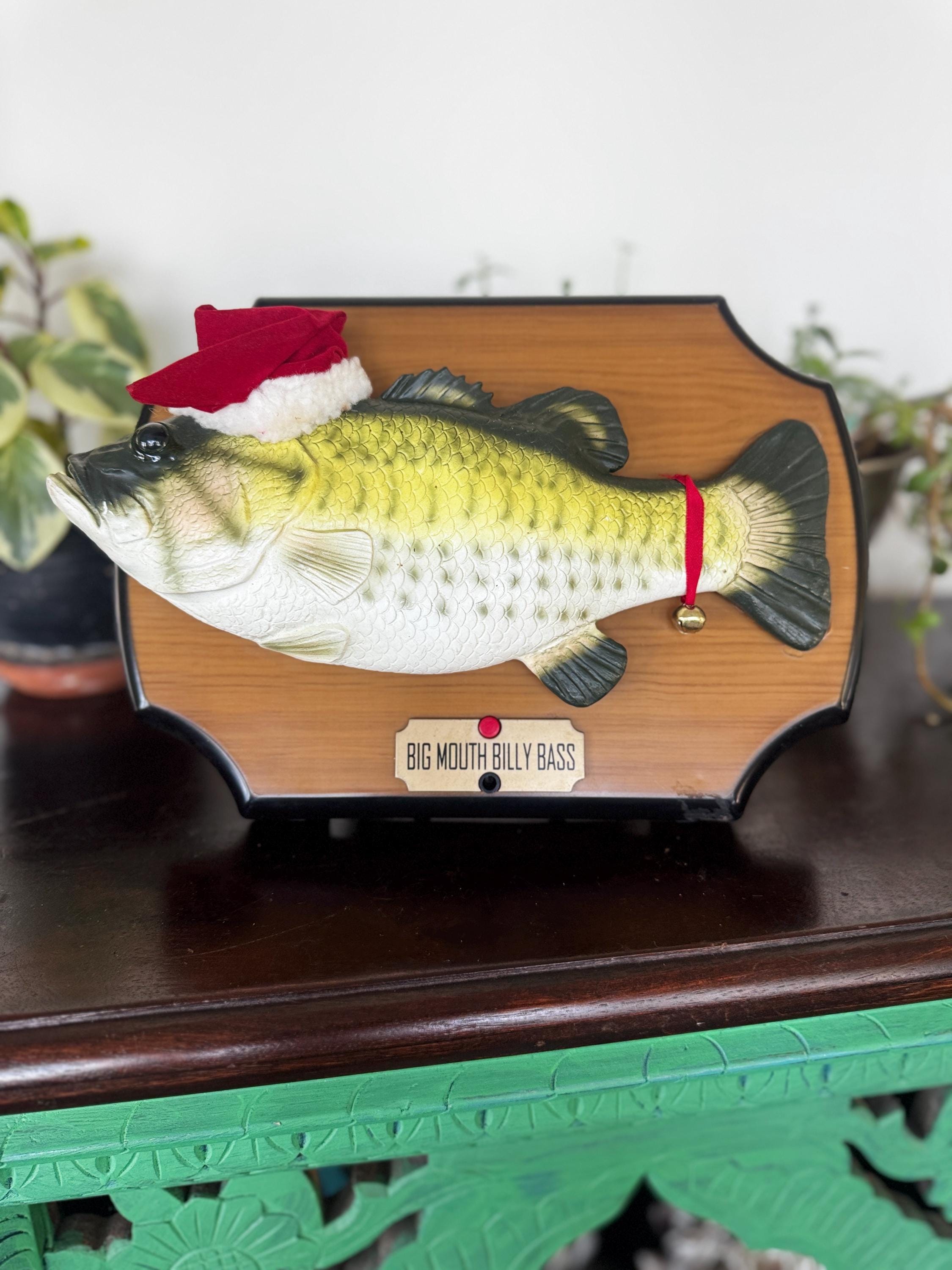【希少】BIG MOUTH BILLY BASS Xmas限定版 Vintage Big Mouth Billy Bass - Christmas Edition 1999 - Gemmy
