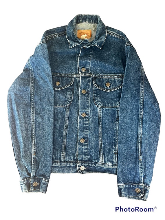 Vintage Gap Pioneer Blue Jean Jacket Men's Small - Etsy